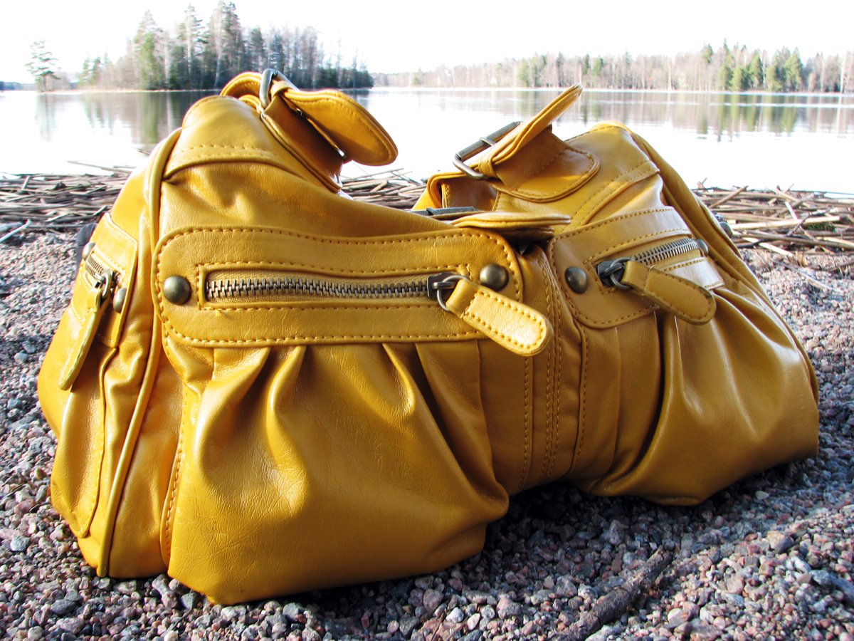 Women Backpack Yellow Backpack Eco Leather Backpack -  Norway