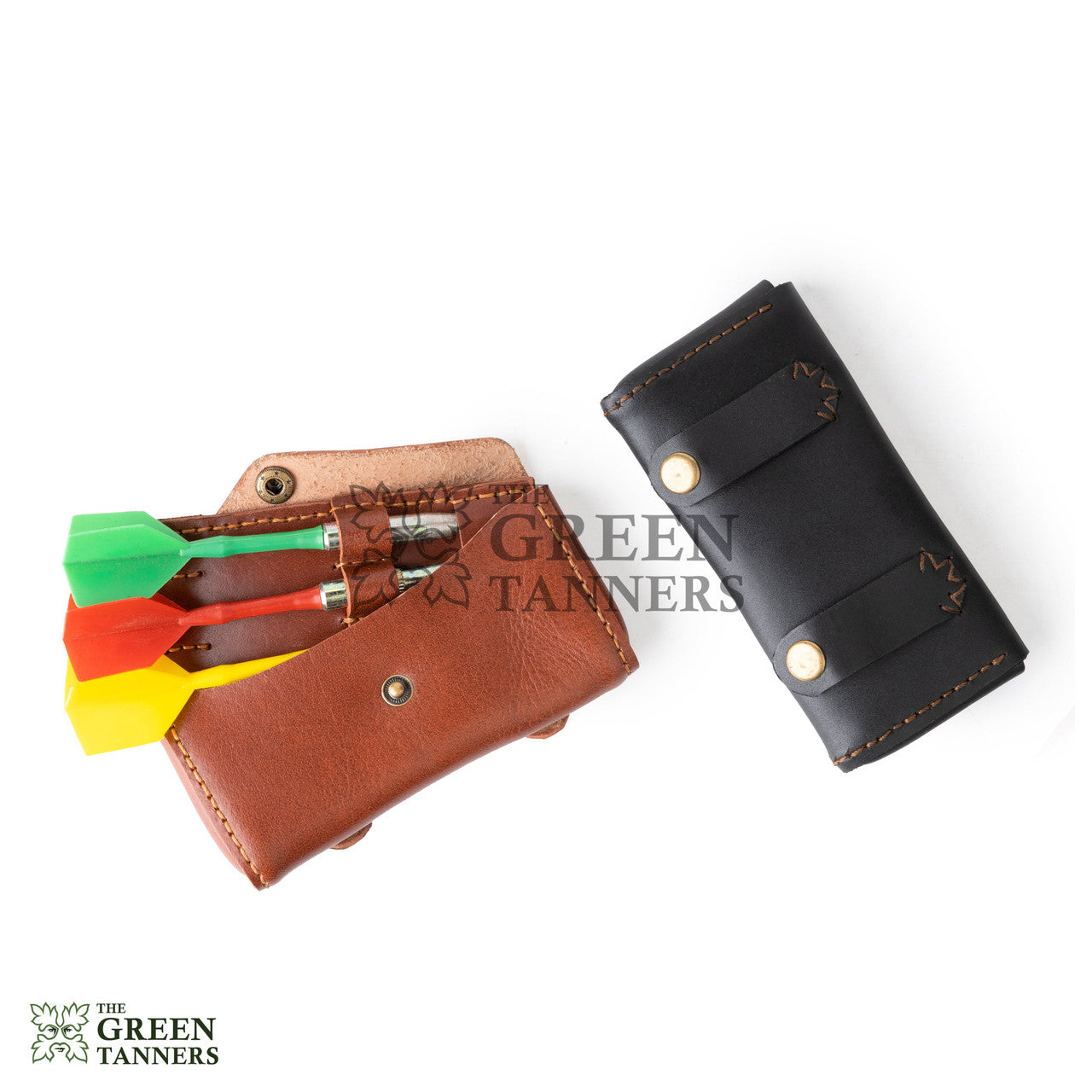 leather dart holder, belt, leather belt, leather holder belt