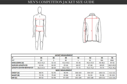 Competition Jacket, Show Jacket, Lightweight jacket, Jersey Jacket, Softshell Jacket, Quilted Jacket