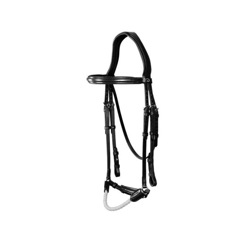 Drop Rope Noseband Horse Bridle from Dyon New English Collection