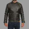 jacket, leather jacket, men jacket, cowhide leather jacket