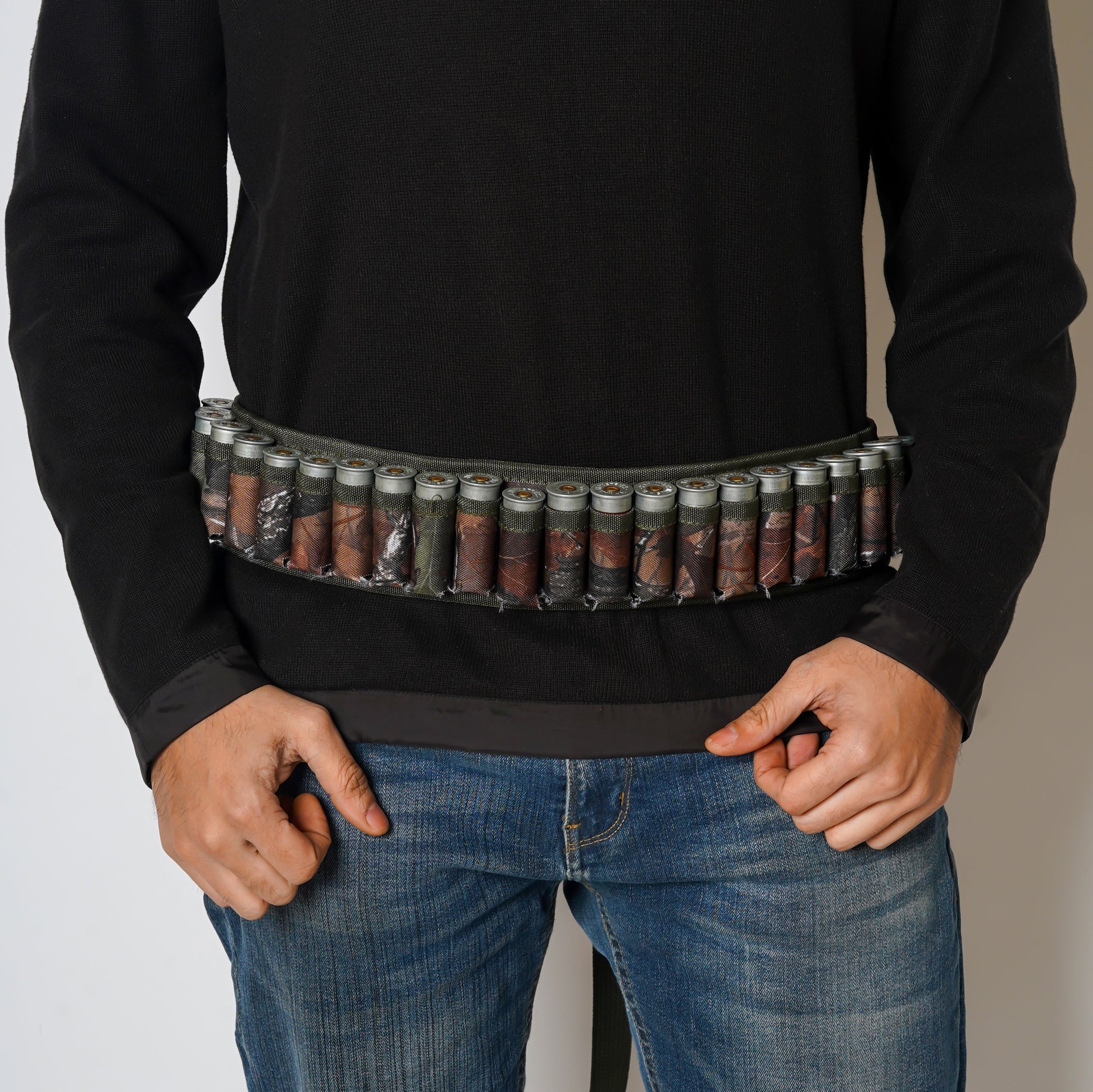 canvas cartridge belt, hunting belt, shotgun shell holder, canvas belt, cartrdge belt, leather shotgun shell holder