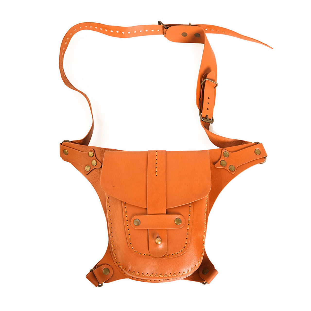 leather bag, waist bag, leather waist bags, bag hip belt