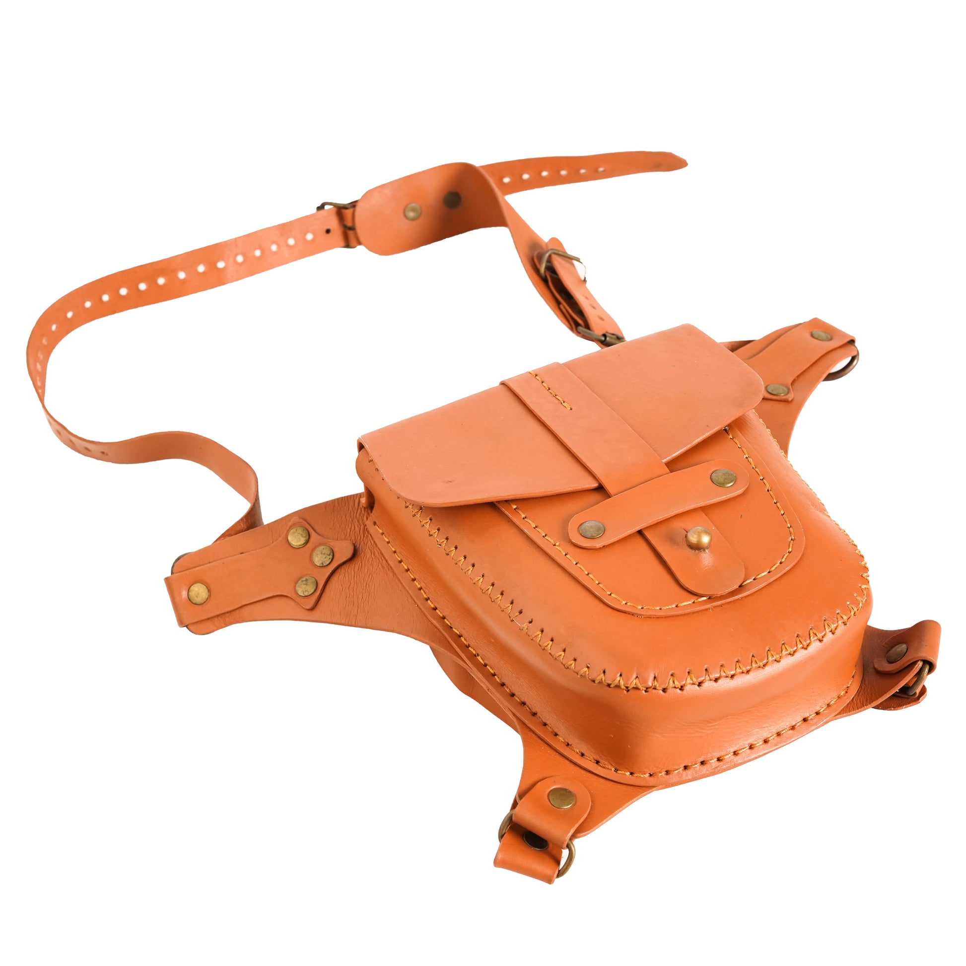 leather bag, waist bag, leather waist bags, bag hip belt