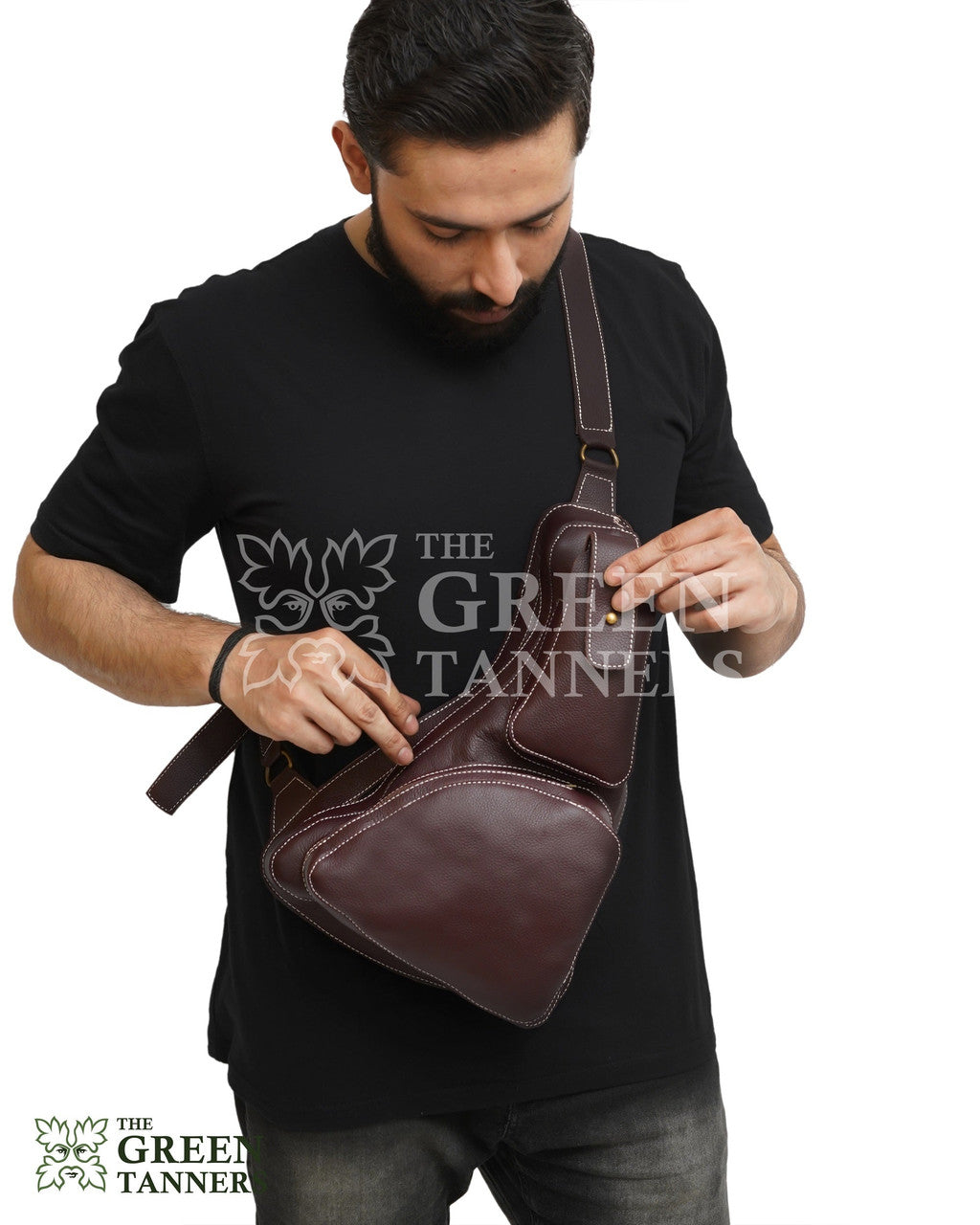 leather bag, sling bag, sling leather bag, crossbody bag, leather backpack, crossbody backpack