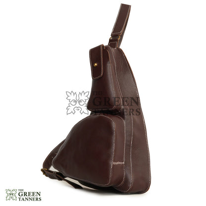 leather bag, sling bag, sling leather bag, crossbody bag, leather backpack, crossbody backpack