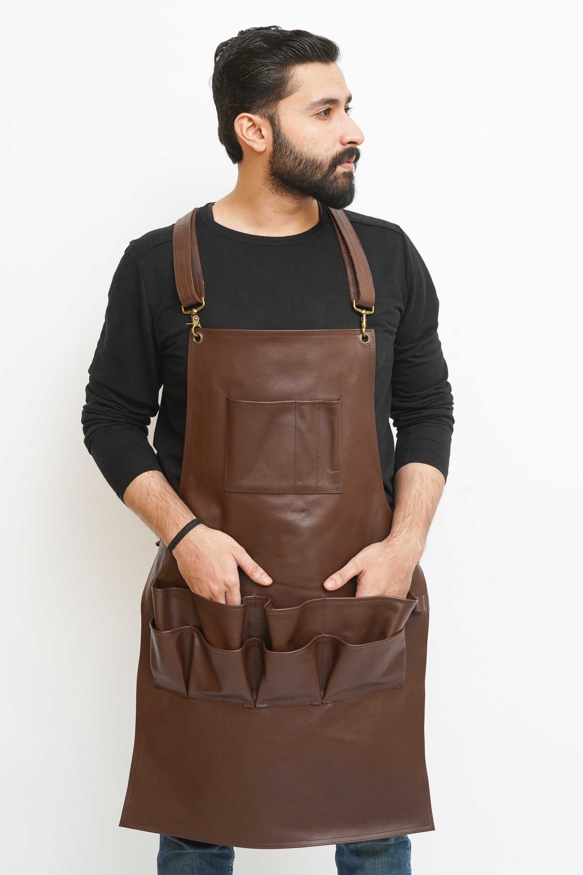 brown leather apron woodworking, woodworkers leather apron​, best leather woodworking apron​, best apron for woodworking​, genuine leather woodworking apron, leather aprons for woodworkers, mens woodworking apron​, custom woodworking apron, mens leather woodworking aprons