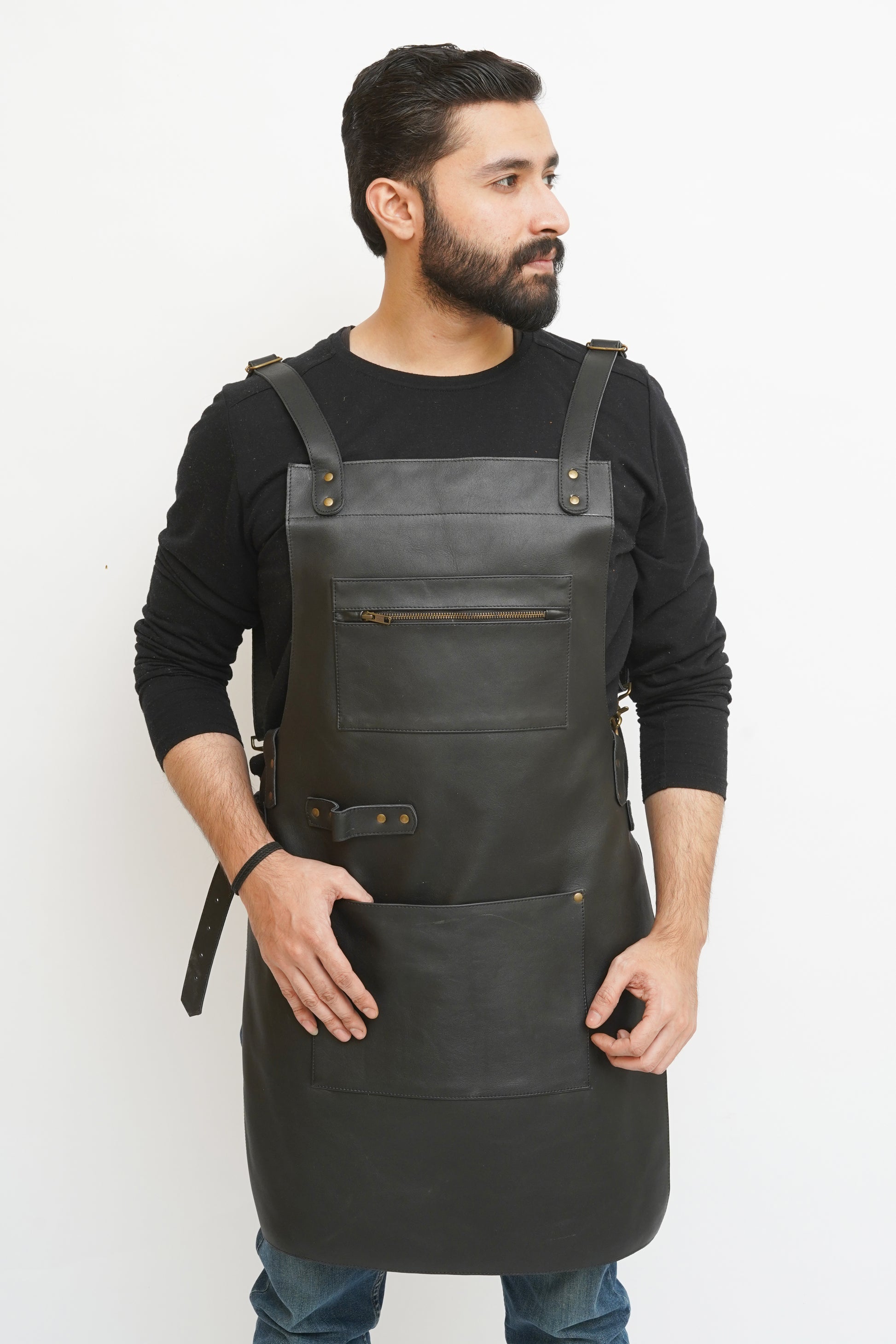 leather blacksmith apron, blacksmith leather apron, leather apron for blacksmithing, leather apron for blacksmith