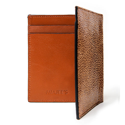 Autre Marque Wallet in chocolate stingray Light brown Exotic leather  ref.133971 - Joli Closet