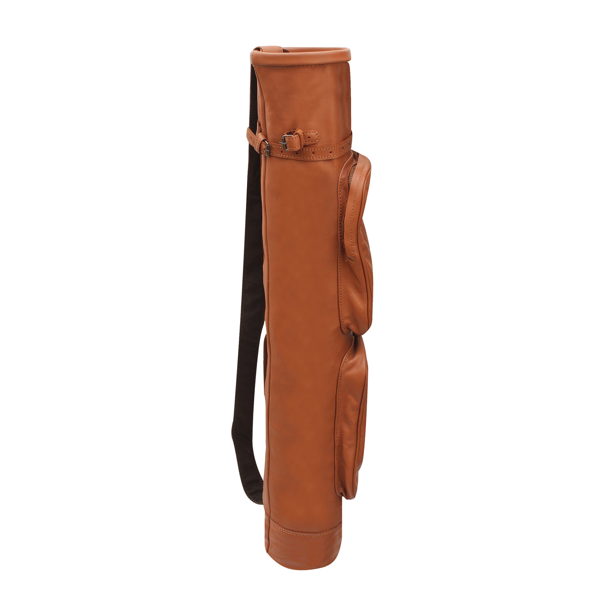 leather pencil golf bag