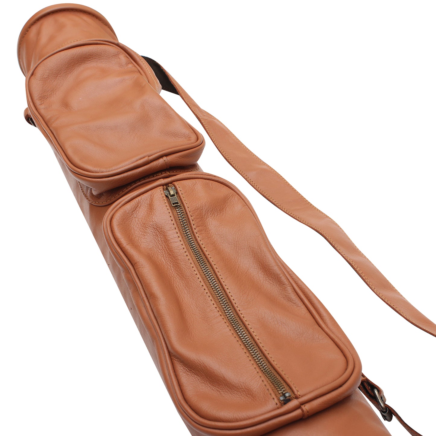 leather pencil golf bag