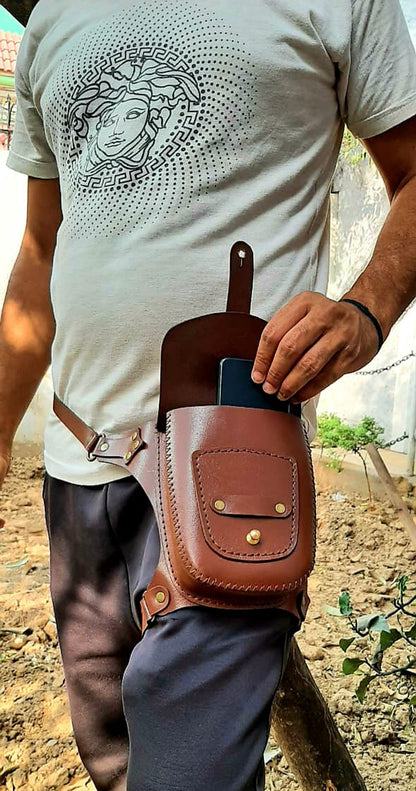 leather bag, waist bag, leather waist bags, bag hip belt