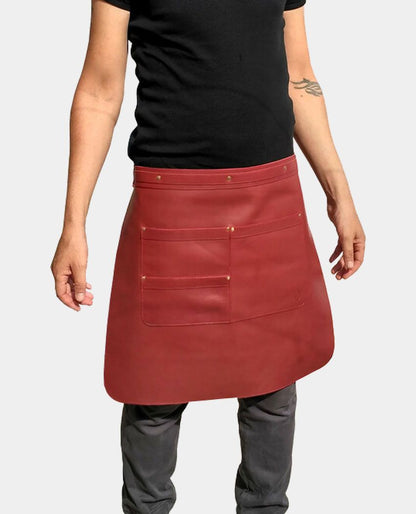 leather waist apron 