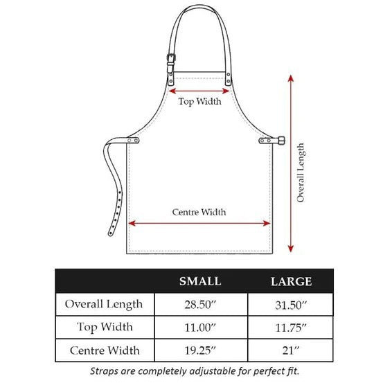 leather apron for welding, leather welding apron