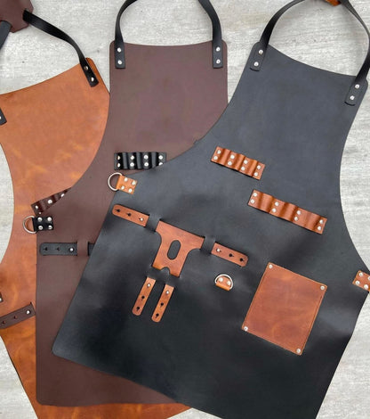 bartender leather apron, leather bartender apron, leather apron for bartender