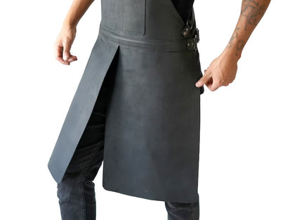 leather welding apron, leather apron for welding