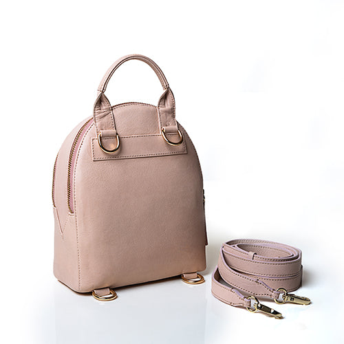 Leather Backpack, Women's Casual Mini Backpack, Cute Shoulder Bag,  Messenger Bag - Shop BOVER Backpacks - Pinkoi