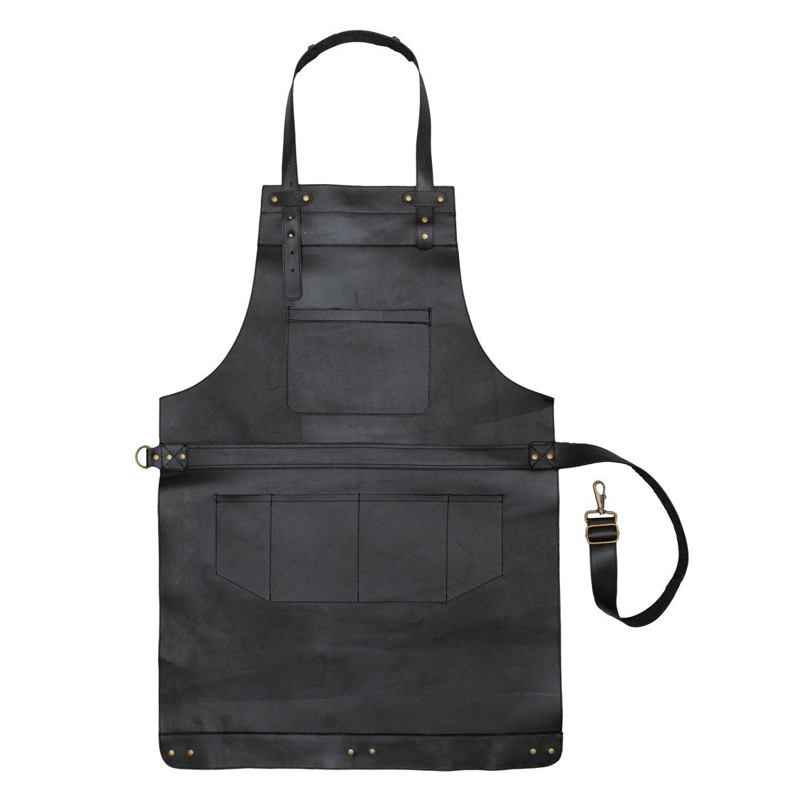 leather barber apron, leather apron for barber