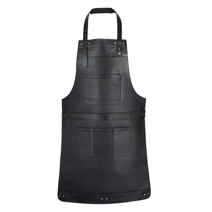 leather barber apron, leather apron for barber