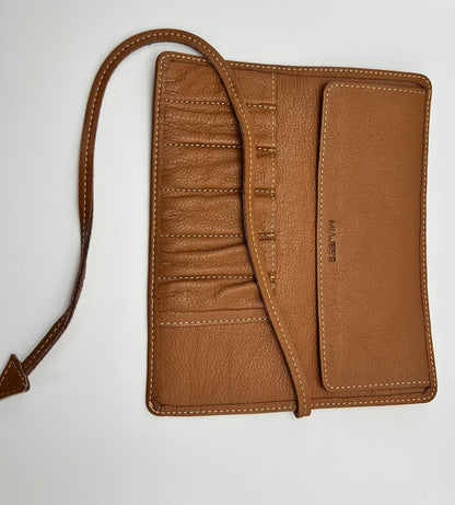 leather stationery purse, leather pen pouch