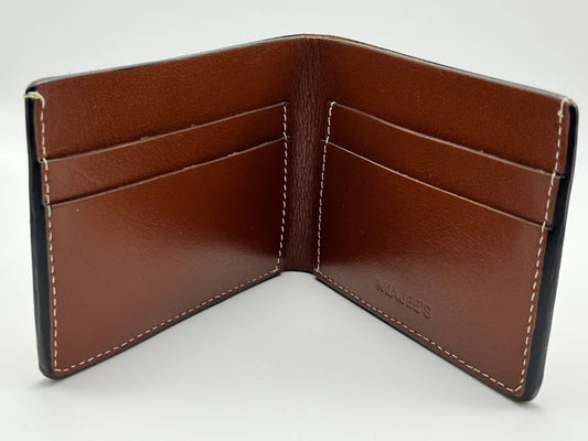 classic bifold wallet, leather bifold wallet