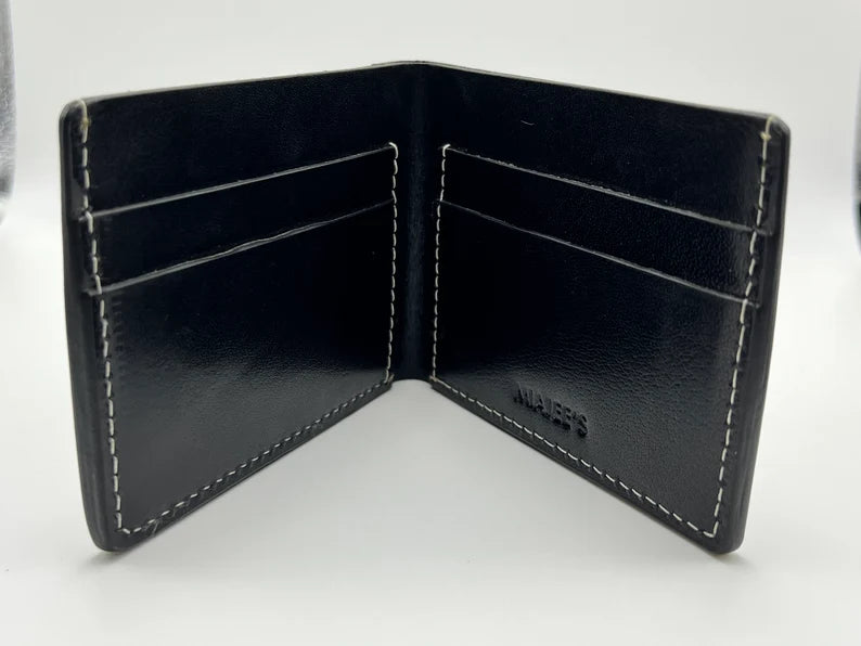 classic bifold wallet, leather bifold wallet